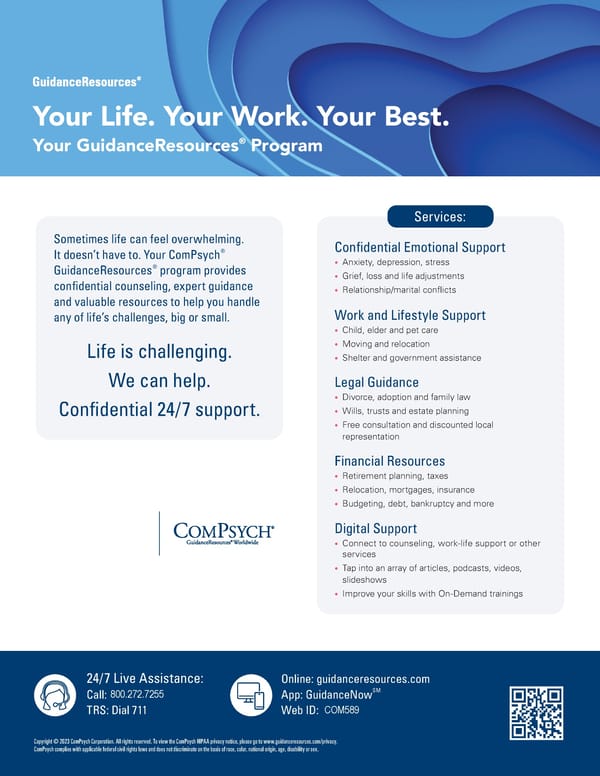 Your GuidanceResources EAP - Page 1