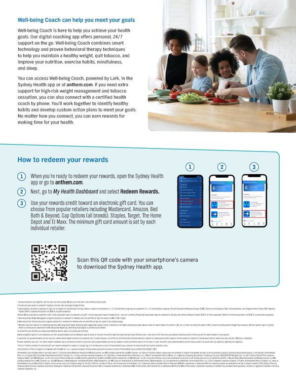 Anthem $200 Wellness Incentives - Page 2