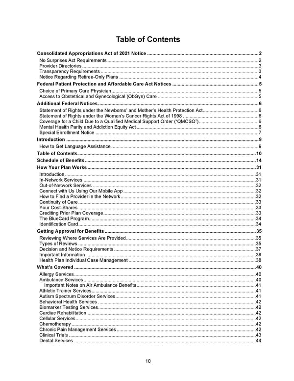 2026 Anthem Certificate Plan A - Page 11