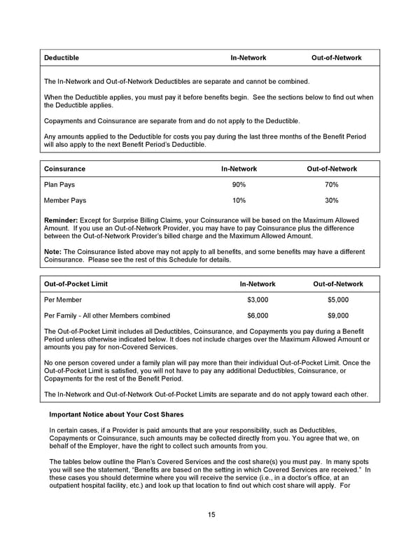 2026 Anthem Certificate Plan A - Page 16