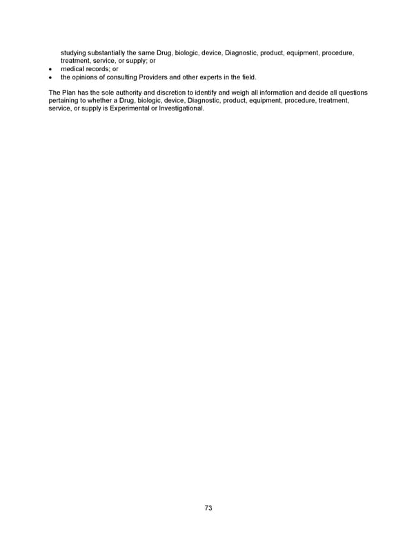2026 Anthem Certificate Plan A - Page 74