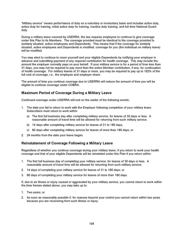 2026 Anthem Certificate Plan A - Page 105