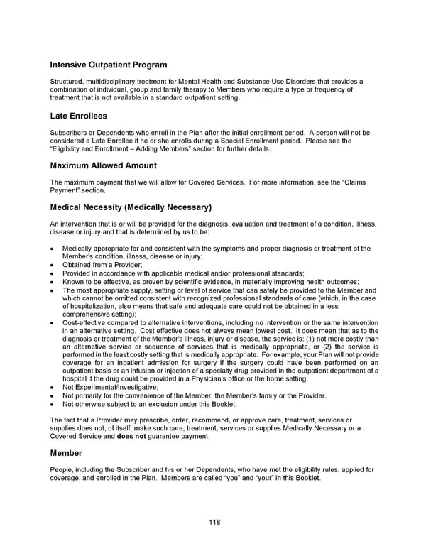 2026 Anthem Certificate Plan A - Page 119