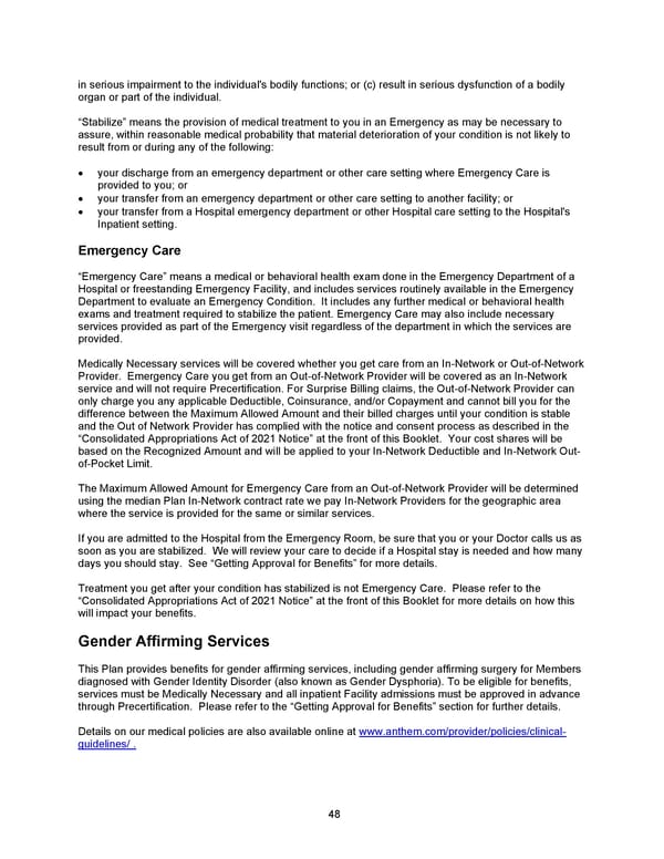 2026 Anthem Certificate Plan B - Page 49