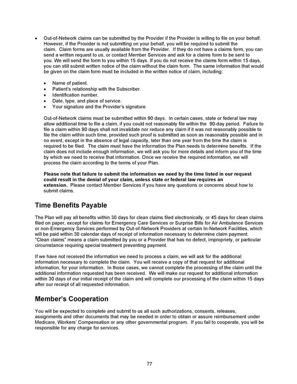 2026 Anthem Certificate Plan B - Page 78