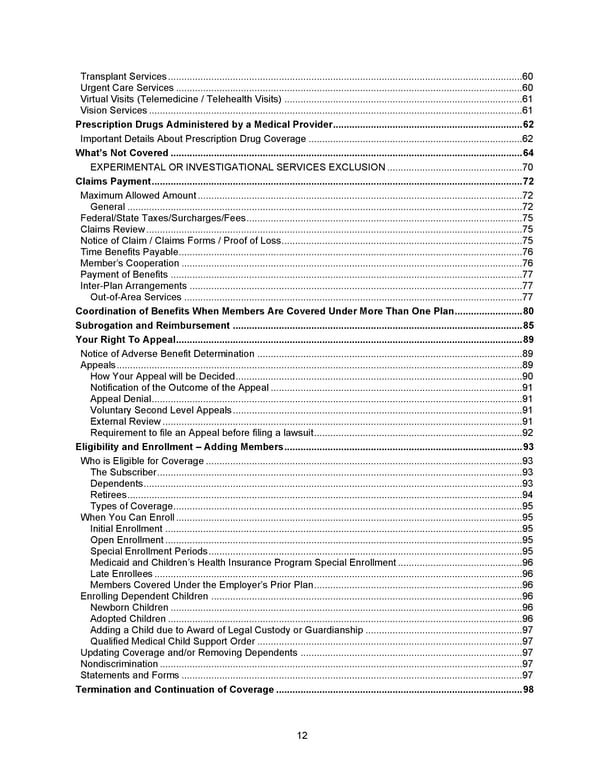 2026 Anthem Certificate Plan C - Page 13