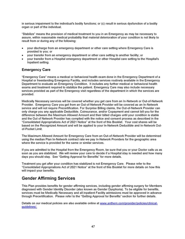 2026 Anthem Certificate Plan C - Page 48