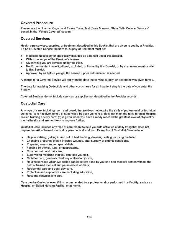 2026 Anthem Certificate Plan C - Page 114