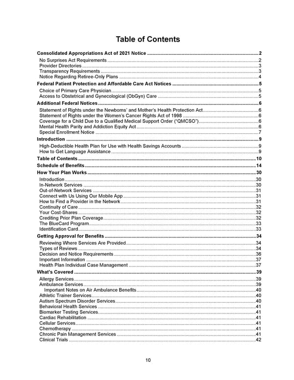 2026 Anthem Certificate Plan D - Page 11