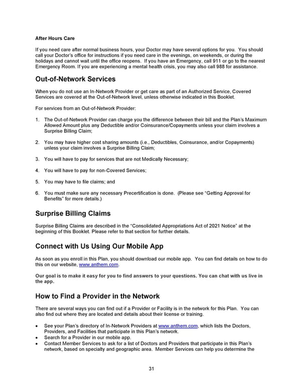 2026 Anthem Certificate Plan D - Page 32