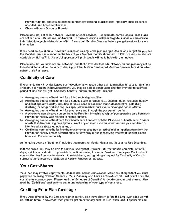 2026 Anthem Certificate Plan D - Page 33