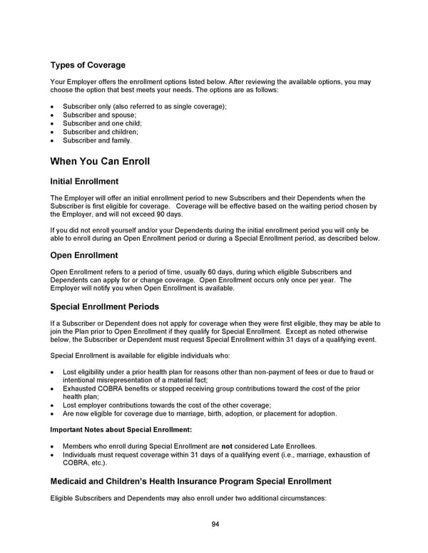 2026 Anthem Certificate Plan D - Page 95