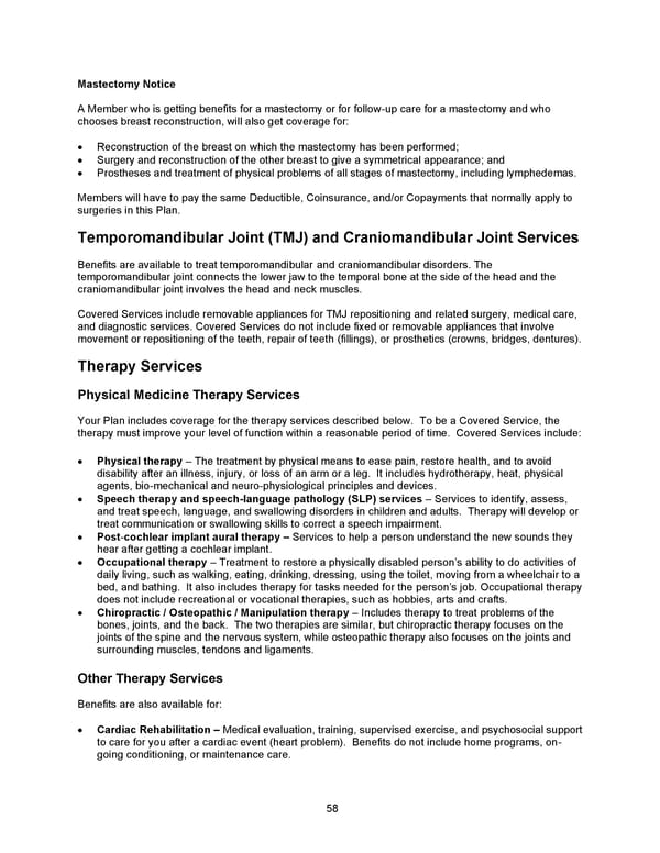 2026 Anthem Certificate CDHP #1 - Page 59