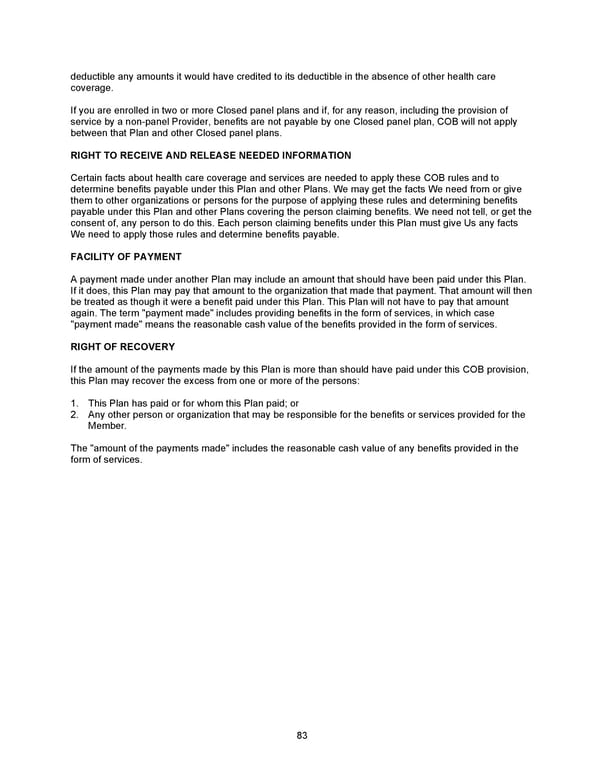 2026 Anthem Certificate CDHP #1 - Page 84