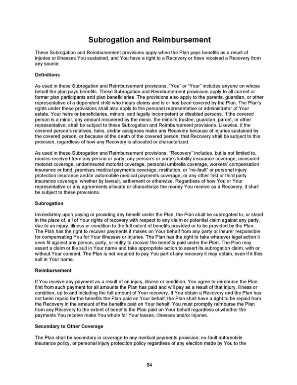 2026 Anthem Certificate CDHP #1 - Page 85
