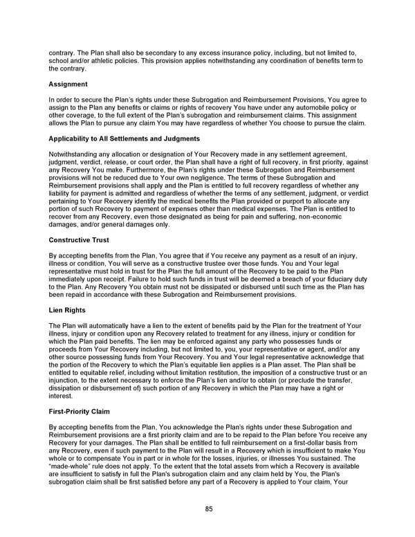 2026 Anthem Certificate CDHP #1 - Page 86