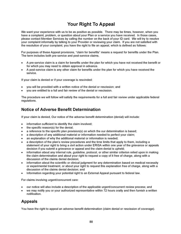 2026 Anthem Certificate CDHP #1 - Page 89
