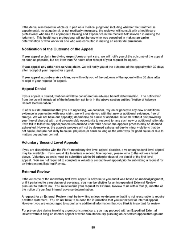 2026 Anthem Certificate CDHP #1 - Page 91