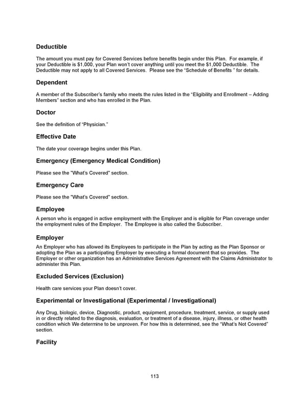 2026 Anthem Certificate CDHP #1 - Page 114