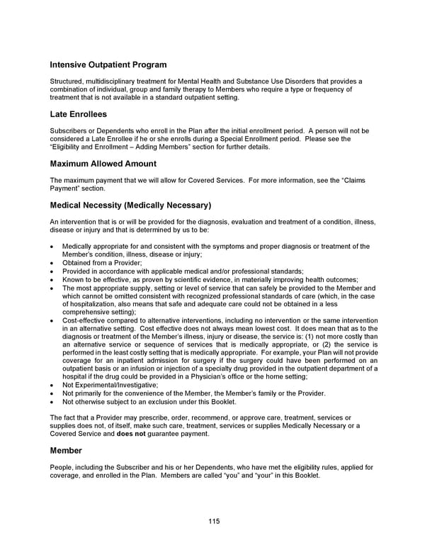 2026 Anthem Certificate CDHP #1 - Page 116