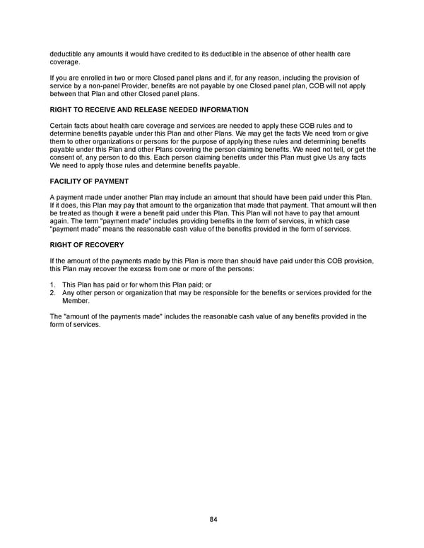 2026 Anthem Certificate CDHP #2 - Page 85