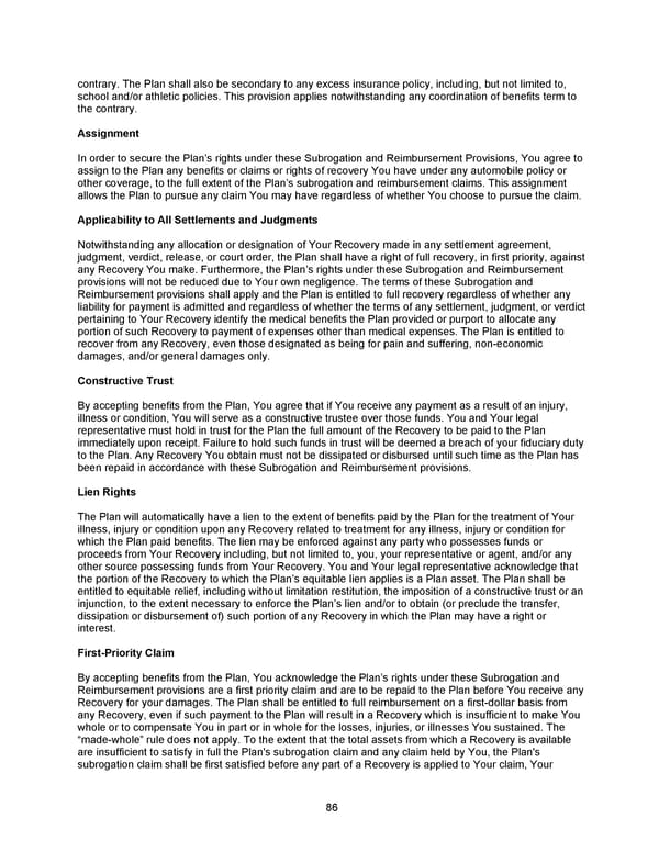2026 Anthem Certificate CDHP #2 - Page 87