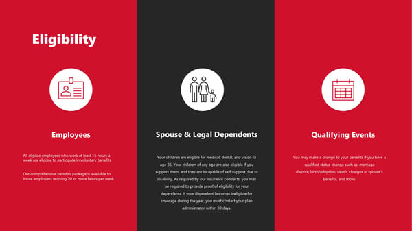 Goshen Community Schools Employee Benefits Guide Website - Page 3