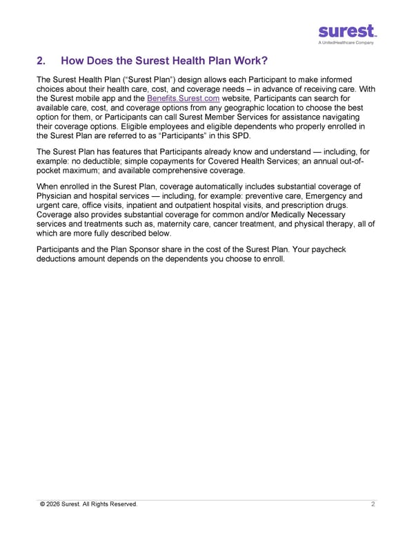 [Surest] Medical Plan Summary - Page 4