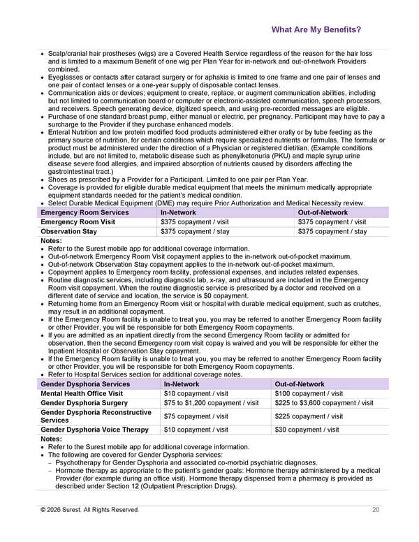 [Surest] Medical Plan Summary - Page 22
