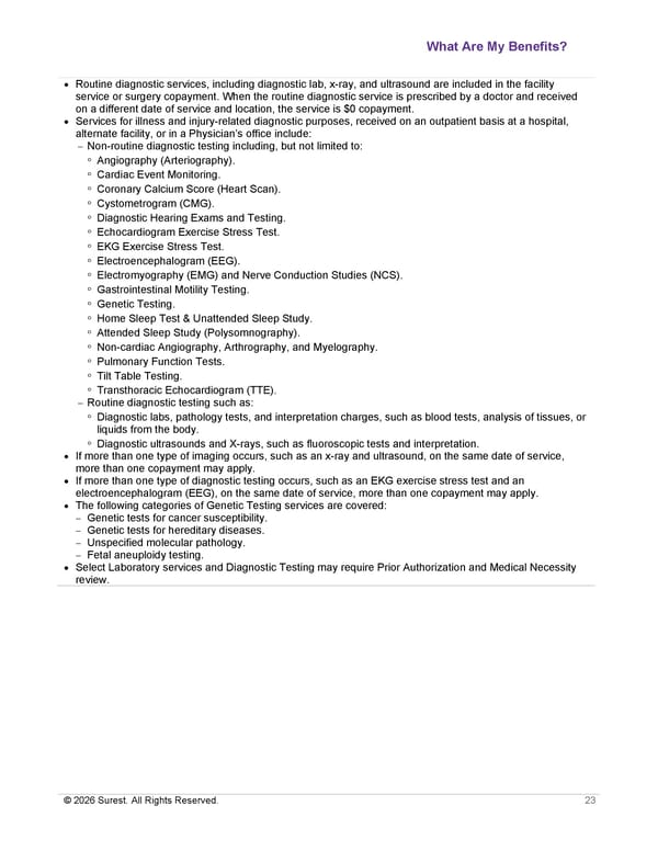 [Surest] Medical Plan Summary - Page 25