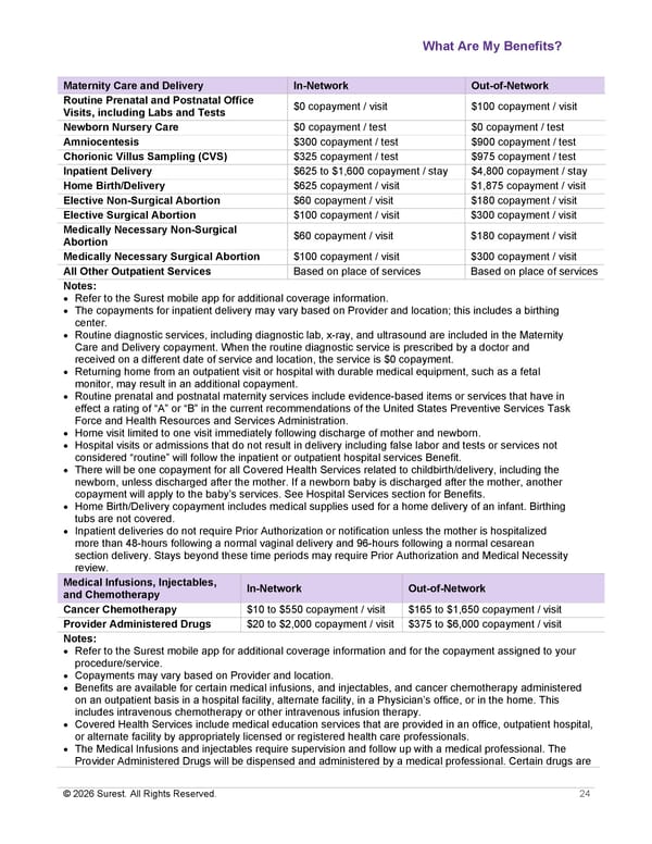 [Surest] Medical Plan Summary - Page 26