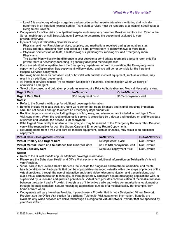 [Surest] Medical Plan Summary - Page 34
