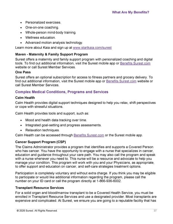 [Surest] Medical Plan Summary - Page 39