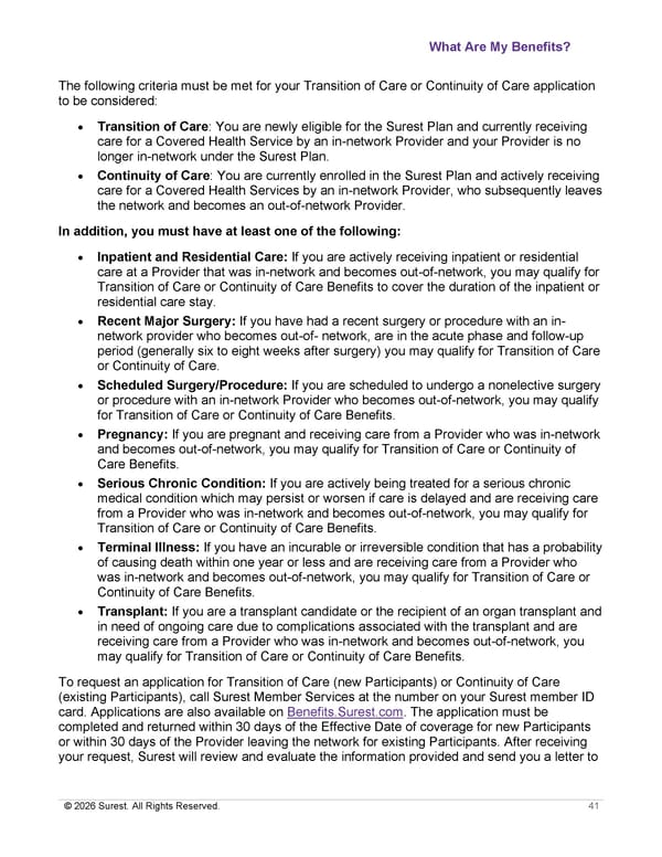 [Surest] Medical Plan Summary - Page 43