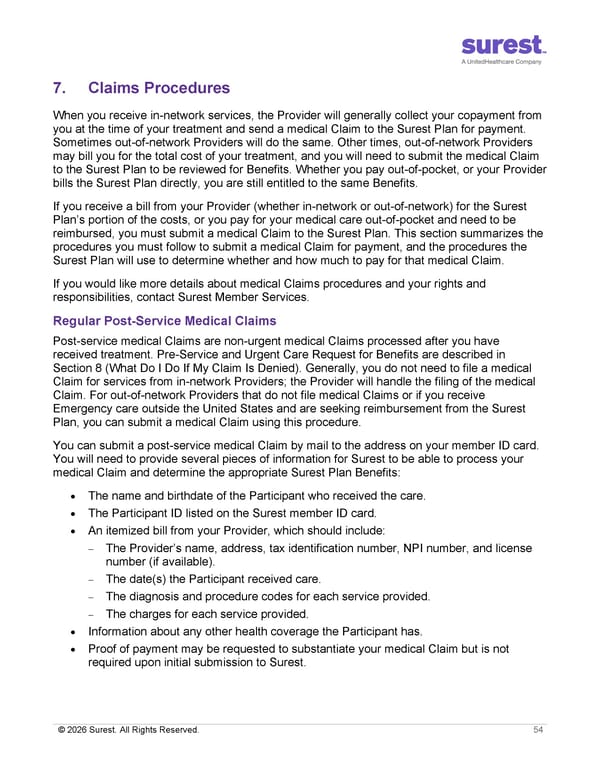 [Surest] Medical Plan Summary - Page 56