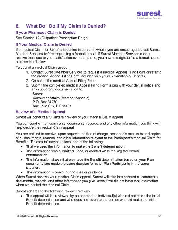 [Surest] Medical Plan Summary - Page 59