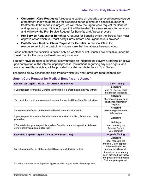 [Surest] Medical Plan Summary - Page 61