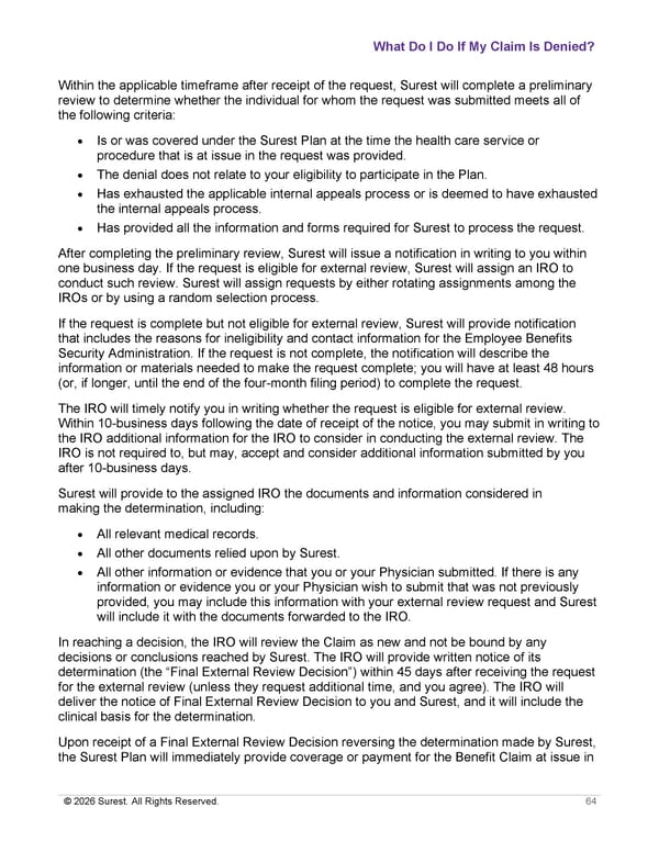 [Surest] Medical Plan Summary - Page 66