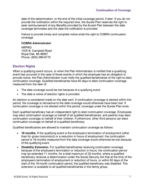 [Surest] Medical Plan Summary - Page 73
