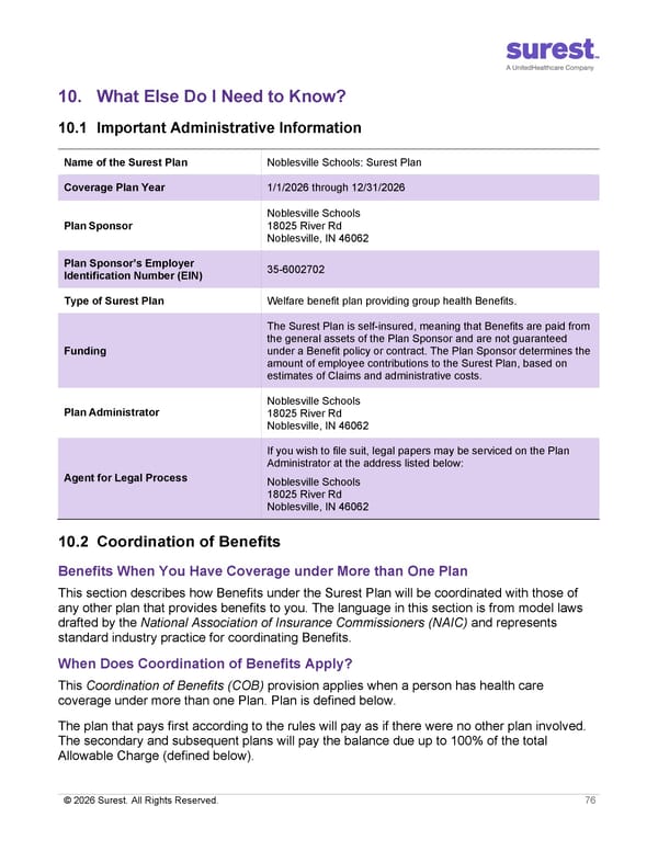 [Surest] Medical Plan Summary - Page 78
