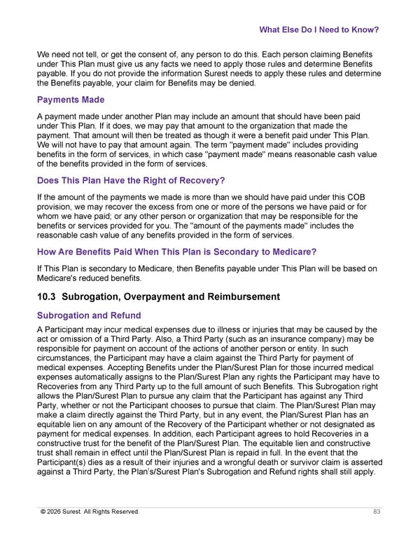 [Surest] Medical Plan Summary - Page 85