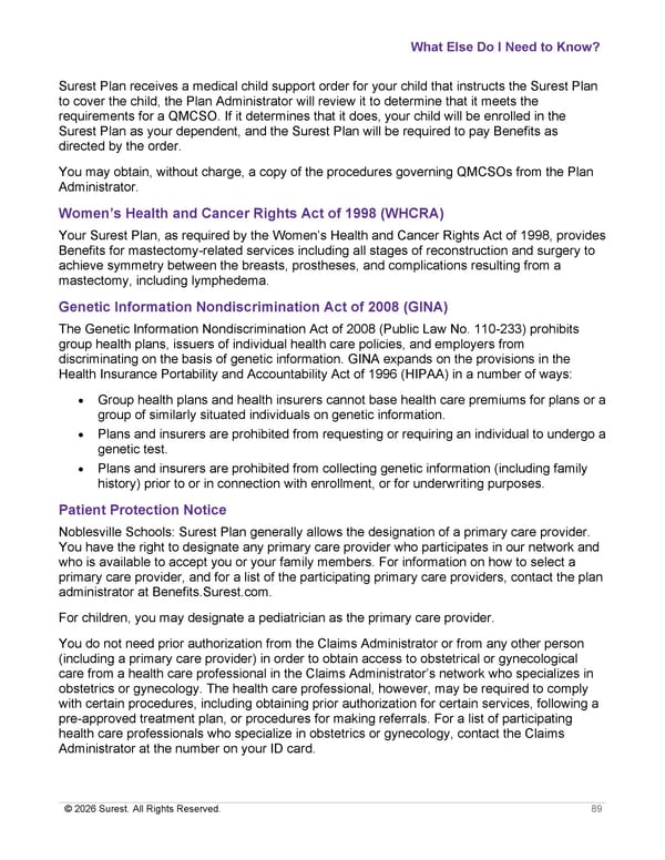 [Surest] Medical Plan Summary - Page 91
