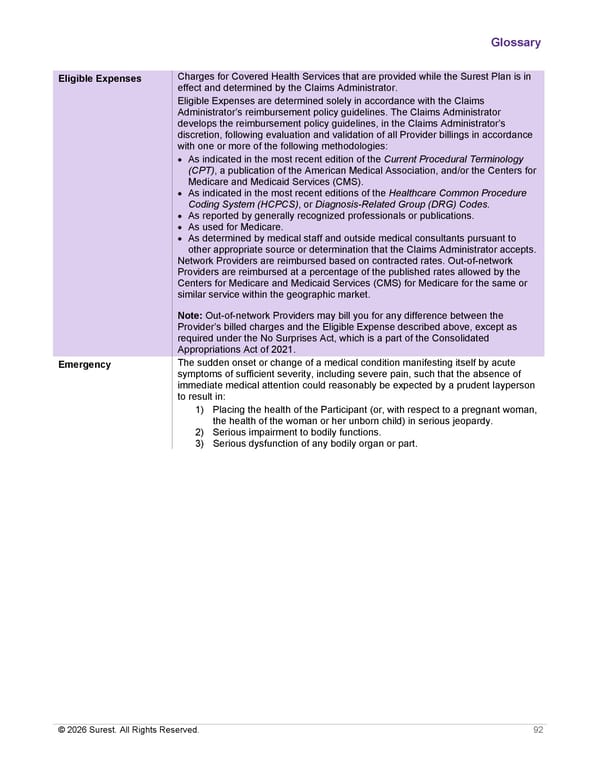 [Surest] Medical Plan Summary - Page 94