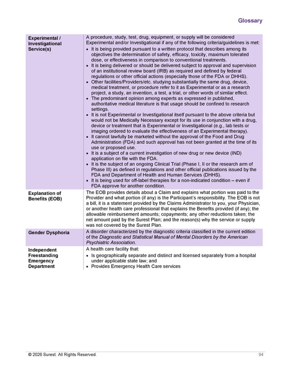 [Surest] Medical Plan Summary - Page 96