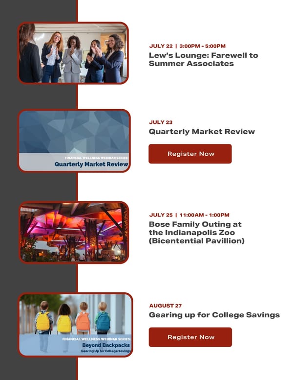 Event & Upcoming Webinar Schedule - Page 1