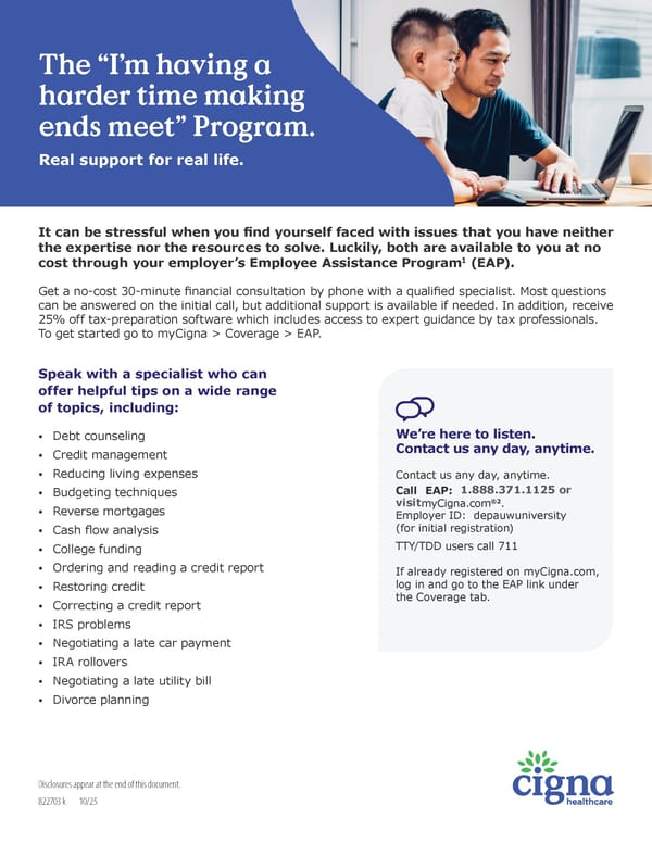 [Cigna] Employee Assistance Program Services - Page 2