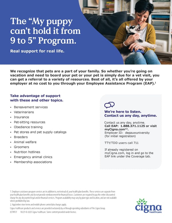 [Cigna] Employee Assistance Program Services - Page 5
