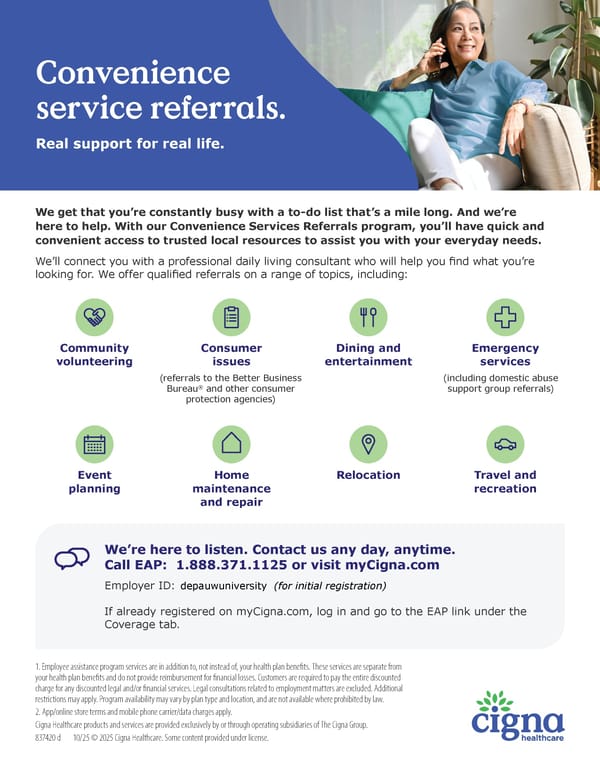 [Cigna] Employee Assistance Program Services - Page 6