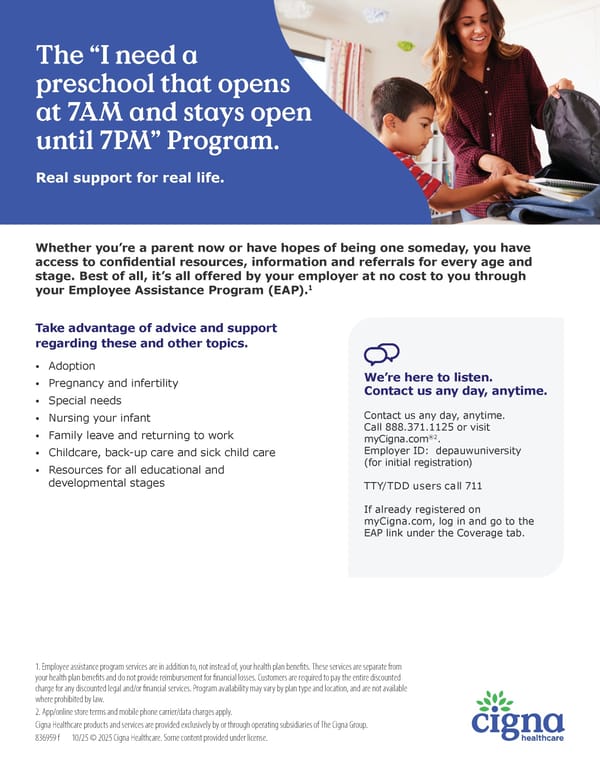 [Cigna] Employee Assistance Program Services - Page 8