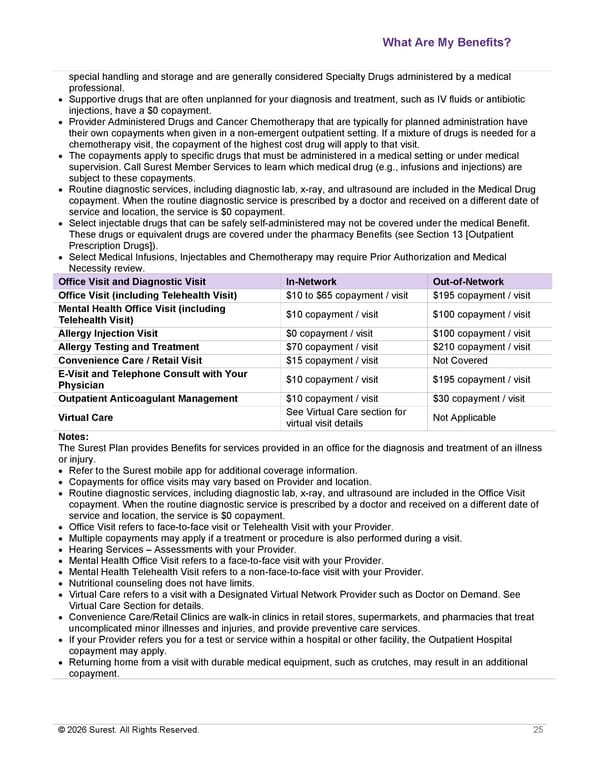 APTURA Group, Inc. - Surest Plan Summary - Page 27